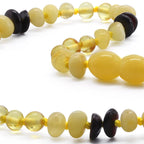 BALTIC AMBER TEETHING NECKLACE. LIMITED EDITION. CE131