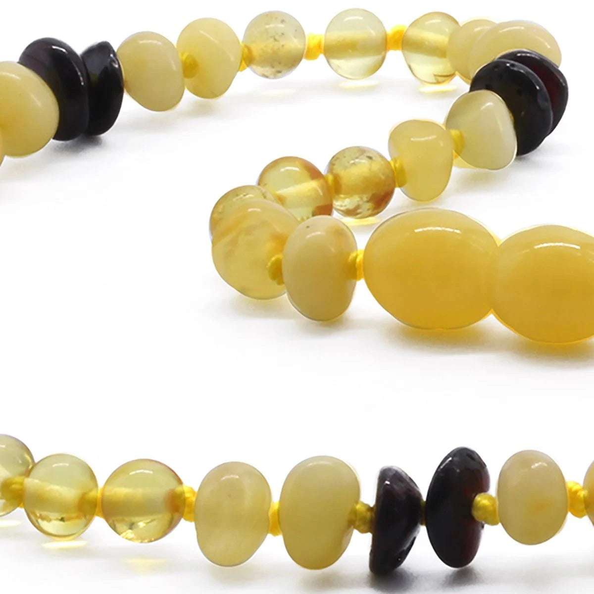 BALTIC AMBER TEETHING NECKLACE. LIMITED EDITION. CE131