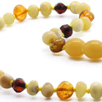 BALTIC AMBER TEETHING NECKLACE. LIMITED EDITION. LE353