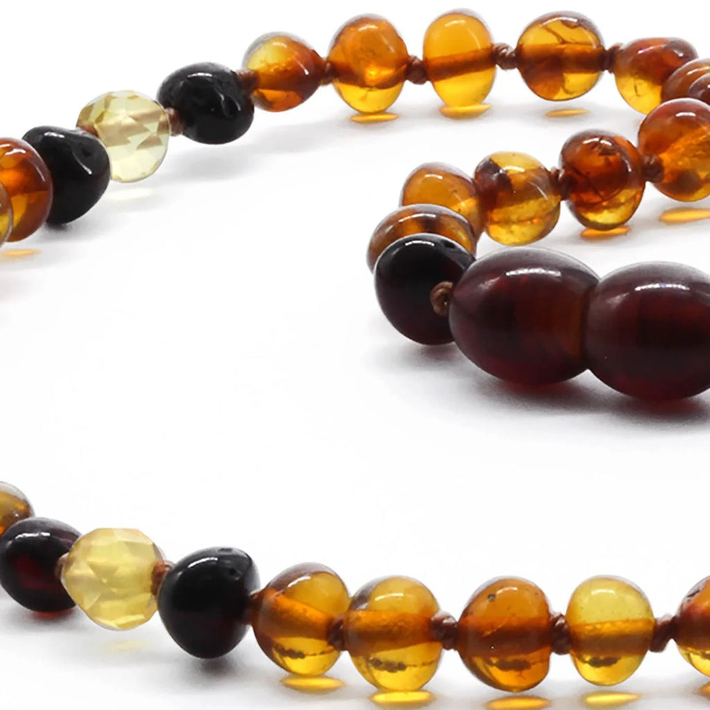 BALTIC AMBER TEETHING NECKLACE. LIMITED EDITION. LE361