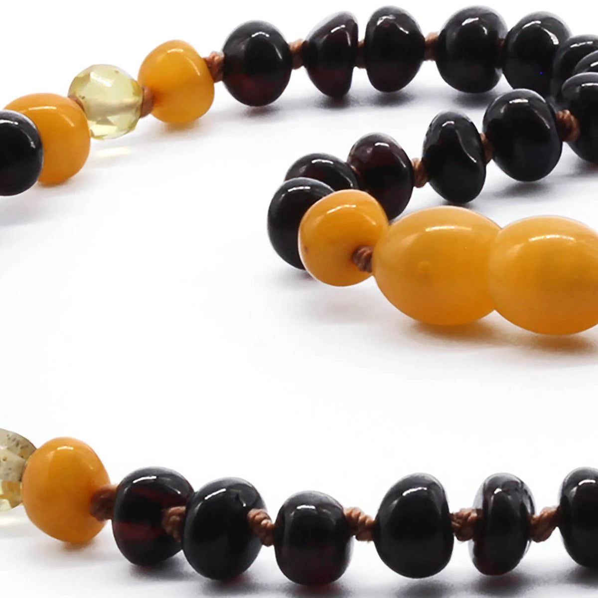 BALTIC AMBER TEETHING NECKLACE. LIMITED EDITION. LE362