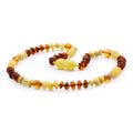 BALTIC AMBER TEETHING NECKLACE. LIMITED EDITION. LE365