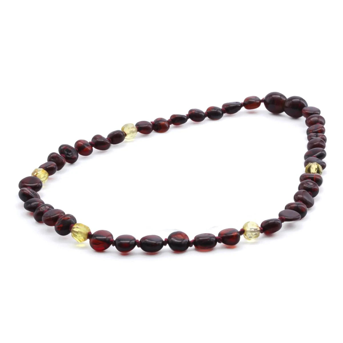BALTIC AMBER TEETHING NECKLACE. LIMITED EDITION. LE370