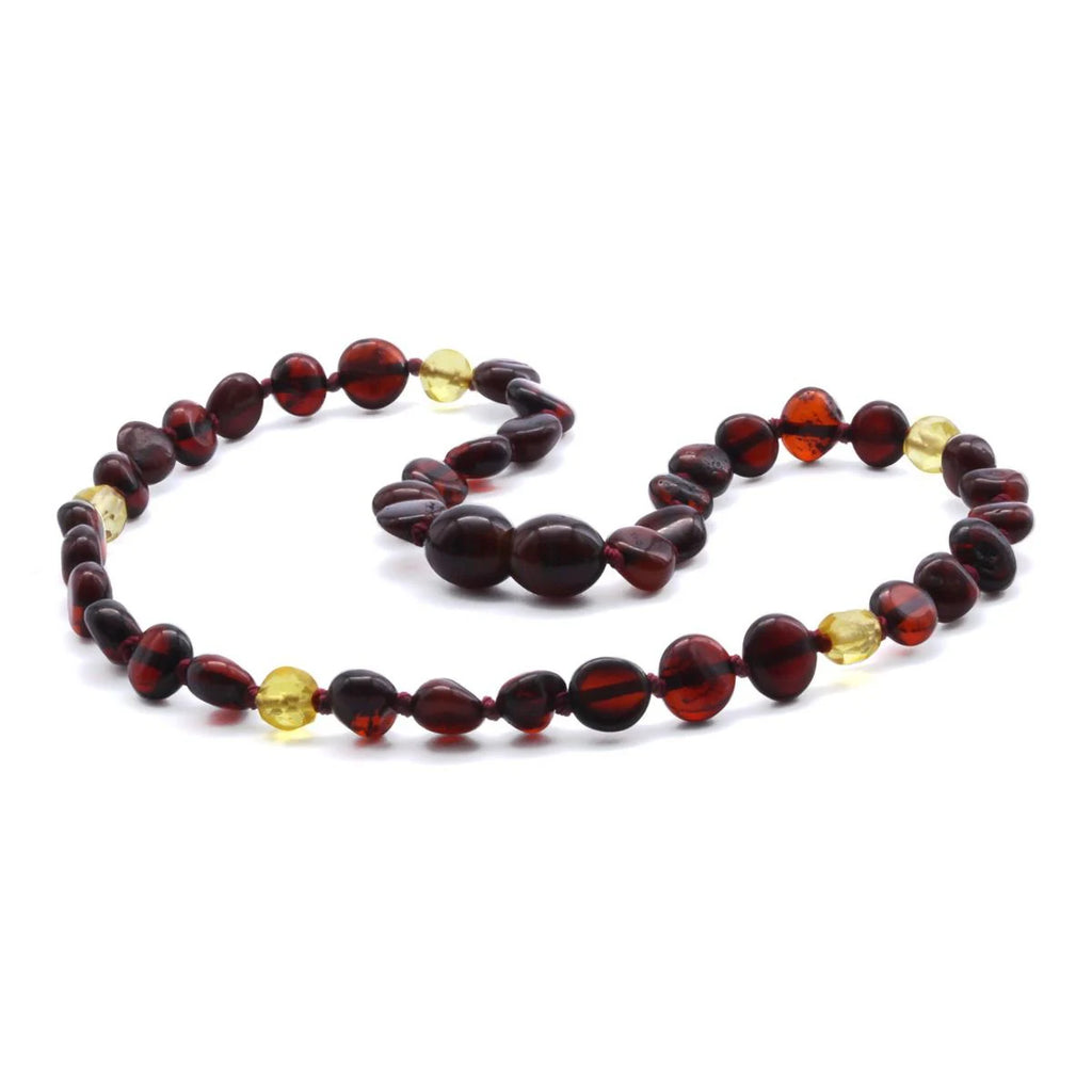 BALTIC AMBER TEETHING NECKLACE. LIMITED EDITION. LE370