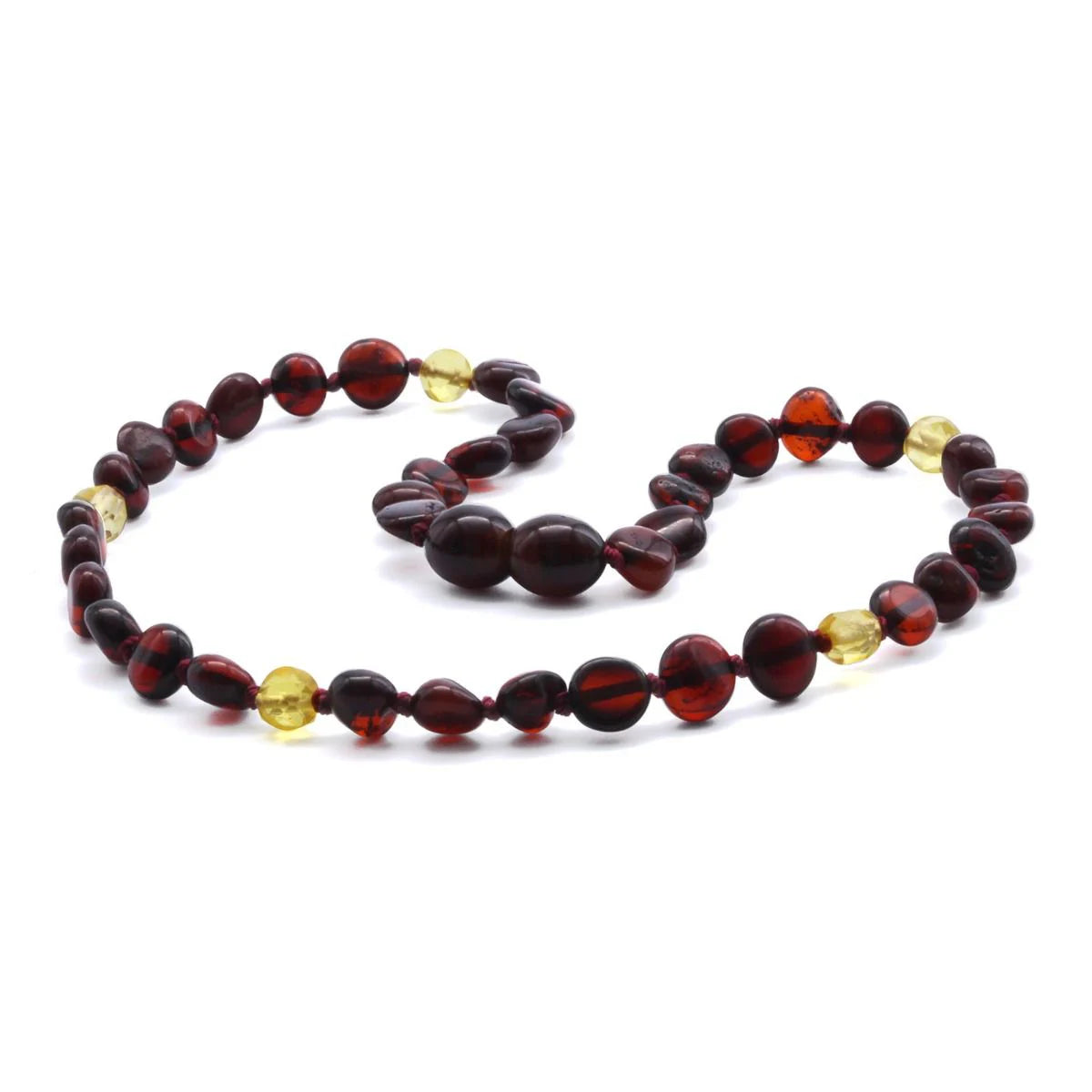 BALTIC AMBER TEETHING NECKLACE. LIMITED EDITION. LE370