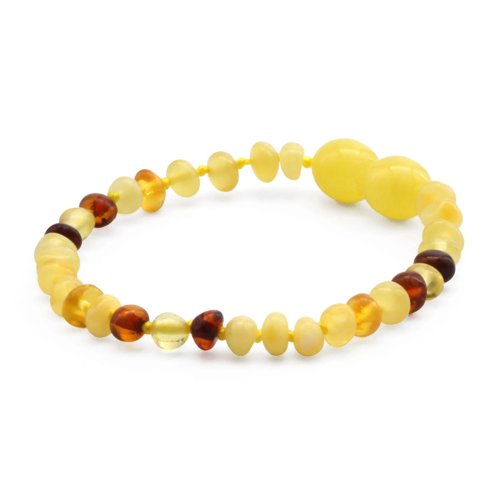BALTIC AMBER TEETHING BRACELET. LIMITED EDITION. LE393