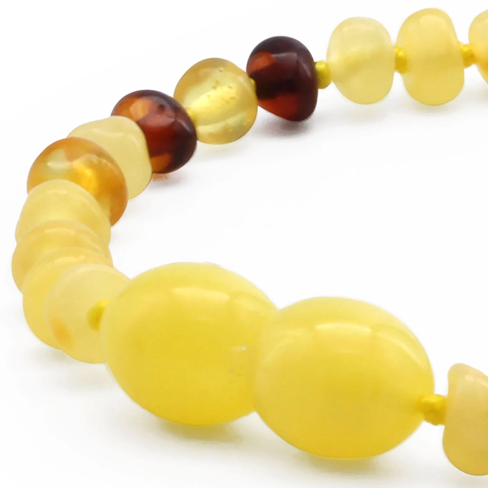 BALTIC AMBER TEETHING BRACELET. LIMITED EDITION. LE393