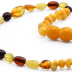 BALTIC AMBER TEETHING NECKLACE. LIMITED EDITION. CE139