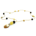 Genuine Baltic Amber & 925 Sterling Silver Necklace With Pendant. NWP37