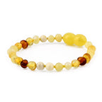 BALTIC AMBER TEETHING BRACELET. LIMITED EDITION. XLE8
