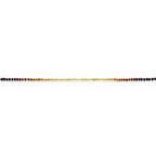 Baltic Amber Teething Bracelet. Roundel Rainbow 5mm - RO37