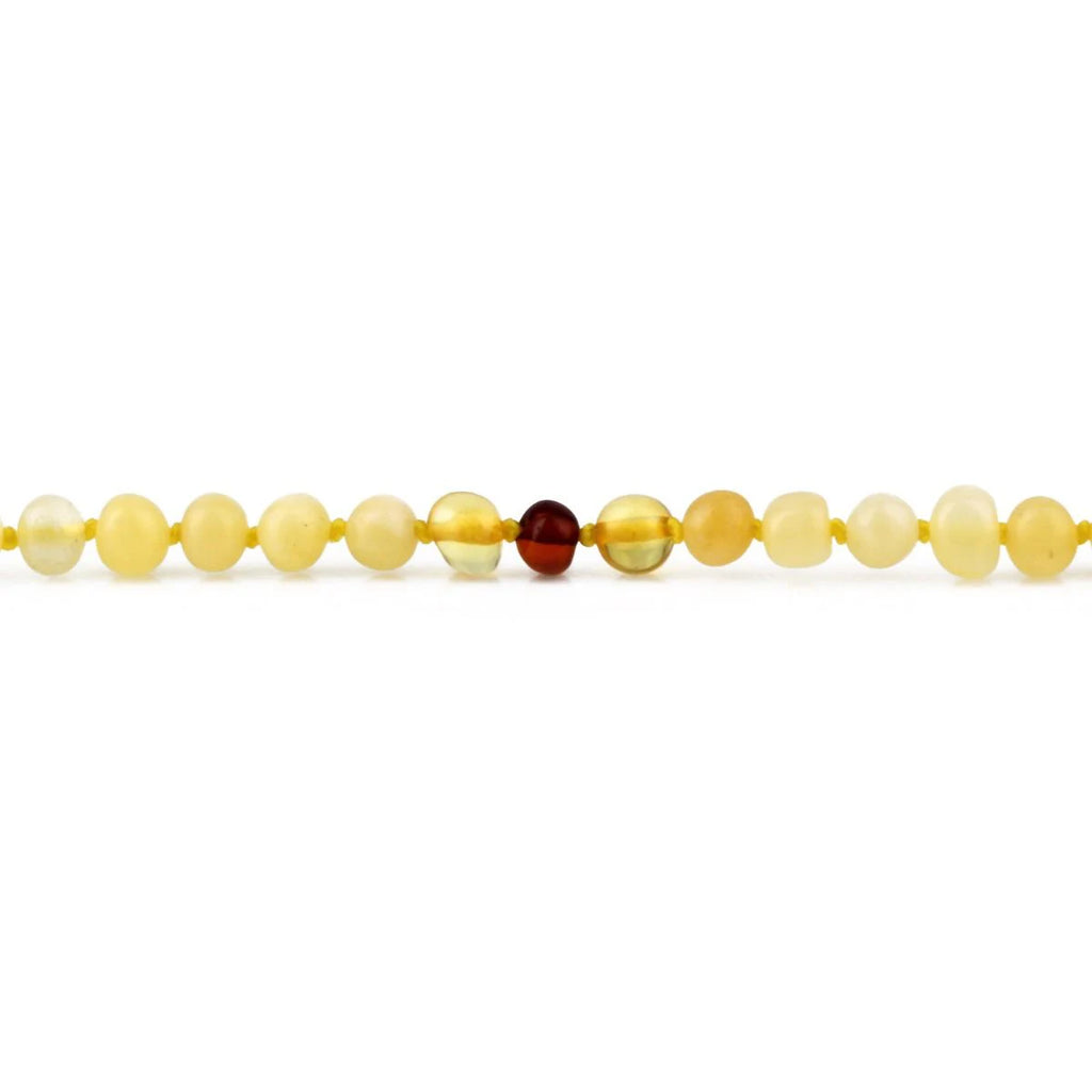 BALTIC AMBER TEETHING NECKLACE. LIMITED EDITION. XLE8