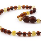 BALTIC AMBER TEETHING NECKLACE. LIMITED EDITION. XLE9