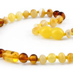 BALTIC AMBER TEETHING NECKLACE. LIMITED EDITION. XLE13