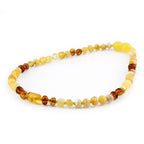 BALTIC AMBER TEETHING NECKLACE. LIMITED EDITION. XLE13