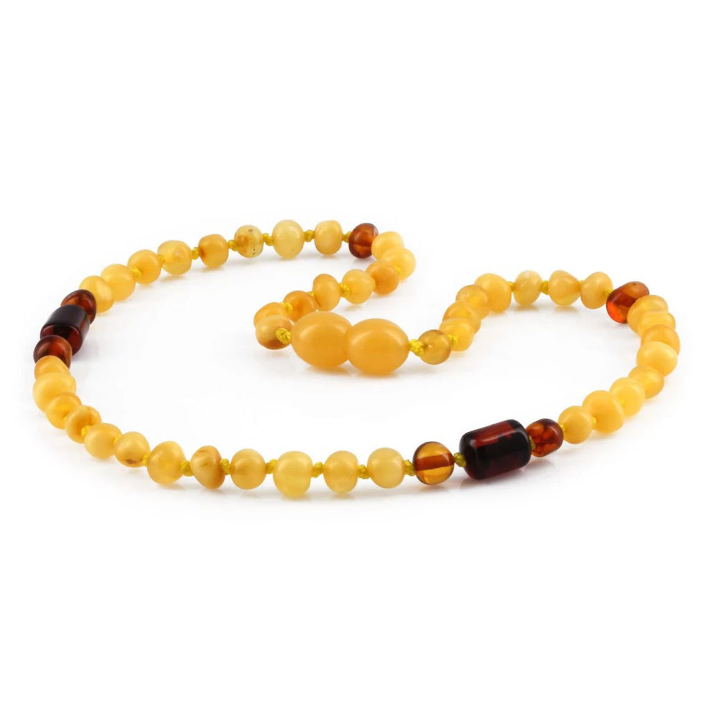 BALTIC AMBER TEETHING NECKLACE. LIMITED EDITION. XLE15