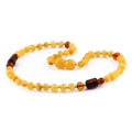 BALTIC AMBER TEETHING NECKLACE. LIMITED EDITION. XLE15