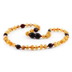 BALTIC AMBER TEETHING NECKLACE. LIMITED EDITION. XLE12