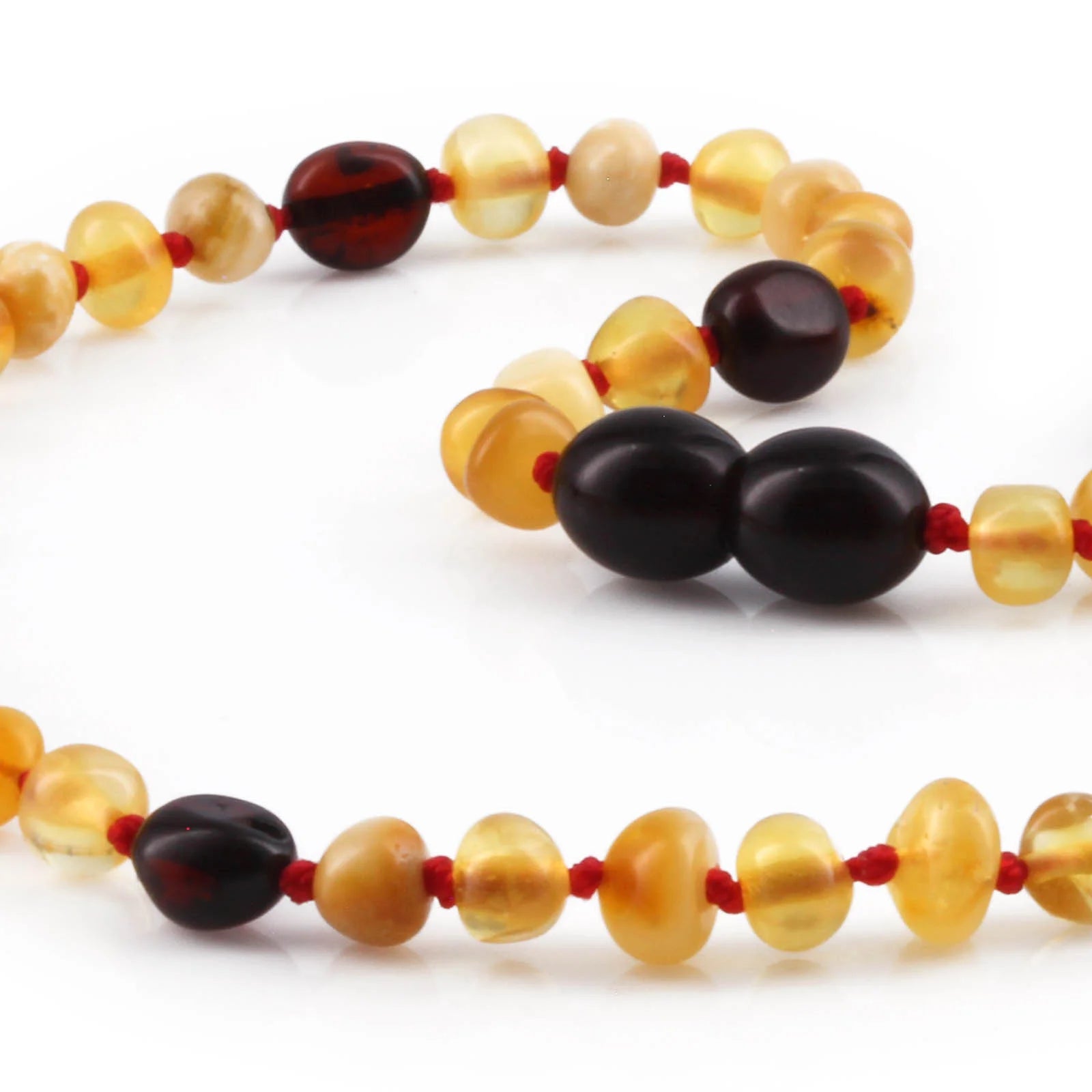 BALTIC AMBER TEETHING NECKLACE. LIMITED EDITION. XLE12