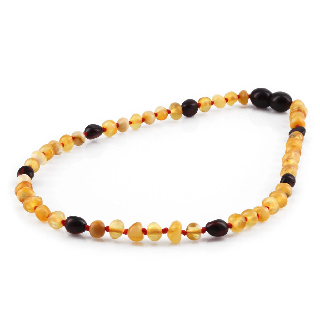 BALTIC AMBER TEETHING NECKLACE. LIMITED EDITION. XLE12