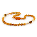 BALTIC AMBER TEETHING NECKLACE. LIMITED EDITION. XLE17