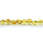 Adult Baltic Amber & 925 Sterling Silver Clasp Bracelet 18cm. SB96