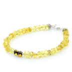 NATURAL BALTIC AMBER 925 STERLING SILVER BRACELET. SPT59