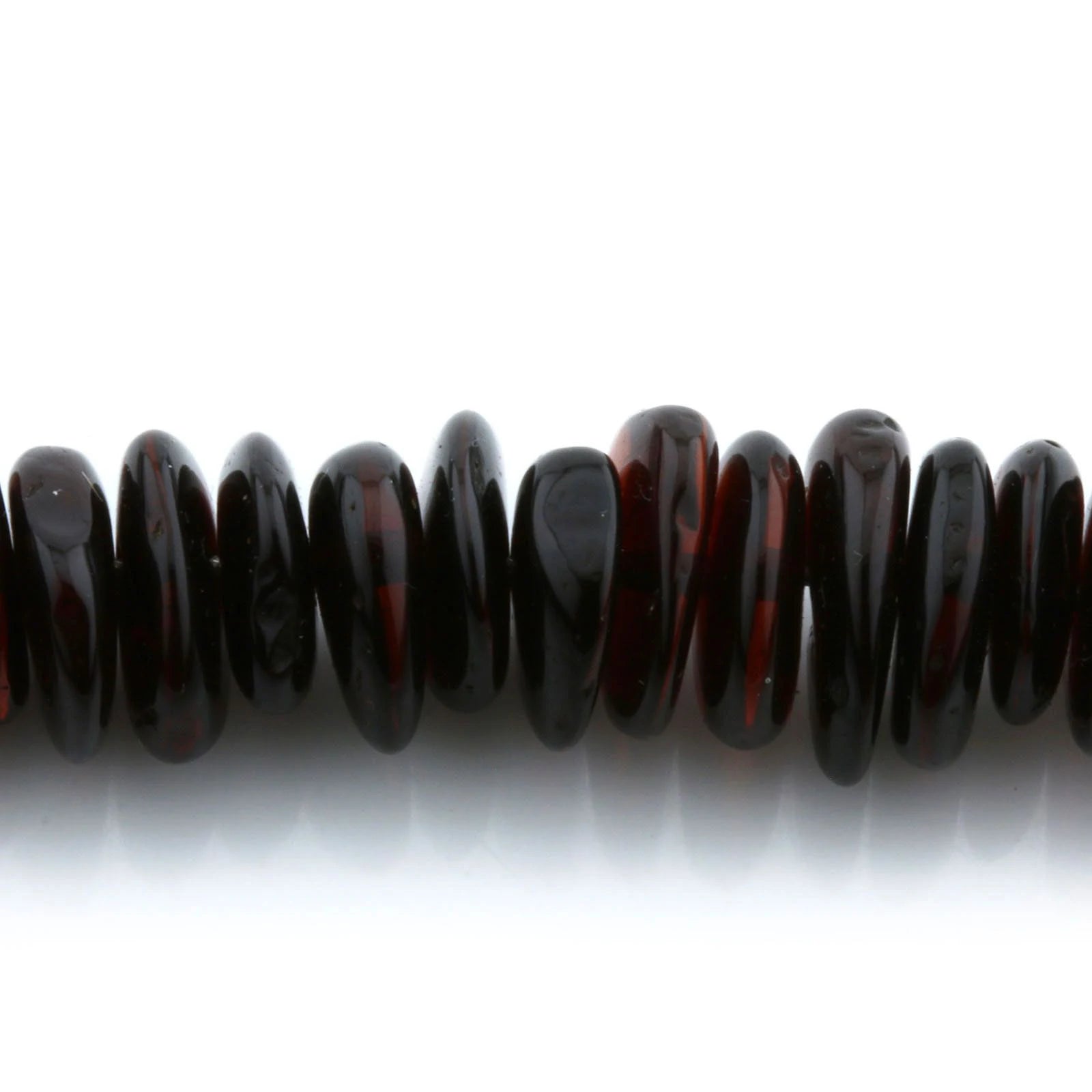 Adult Baltic Amber & 925 Sterling Silver Clasp Bracelet 18cm. SB08