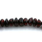 Adult Baltic Amber & 925 Sterling Silver Clasp Bracelet 18cm. SB10