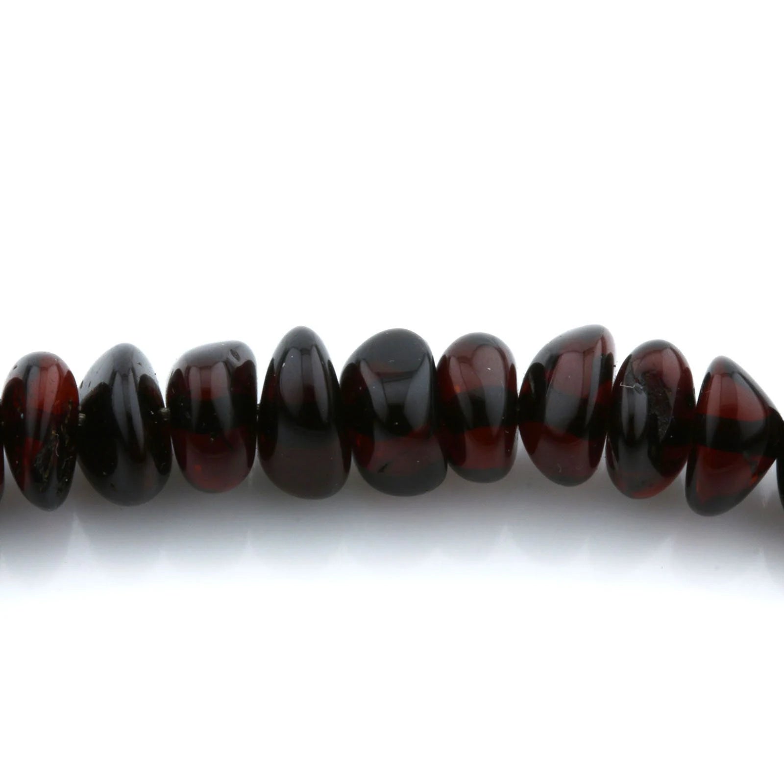 Adult Baltic Amber & 925 Sterling Silver Clasp Bracelet 18cm. SB10