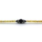 Adult Baltic Amber & 925 Sterling Silver Clasp Bracelet 18cm. SB106