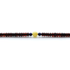 Adult Baltic Amber & 925 Sterling Silver Clasp Bracelet 18cm. SB118