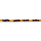 Adult Baltic Amber Necklace & 925 Sterling Silver Clasp 45cm. LE09