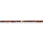 Adult Baltic Amber Necklace & 925 Sterling Silver Clasp 45cm. LE24