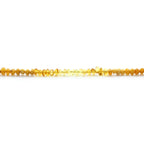 Adult Baltic Amber Necklace & 925 Sterling Silver Clasp 45cm. LE14