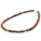 ADULT BALTIC AMBER 925 STERLING SILVER NECKLACE. SPT35