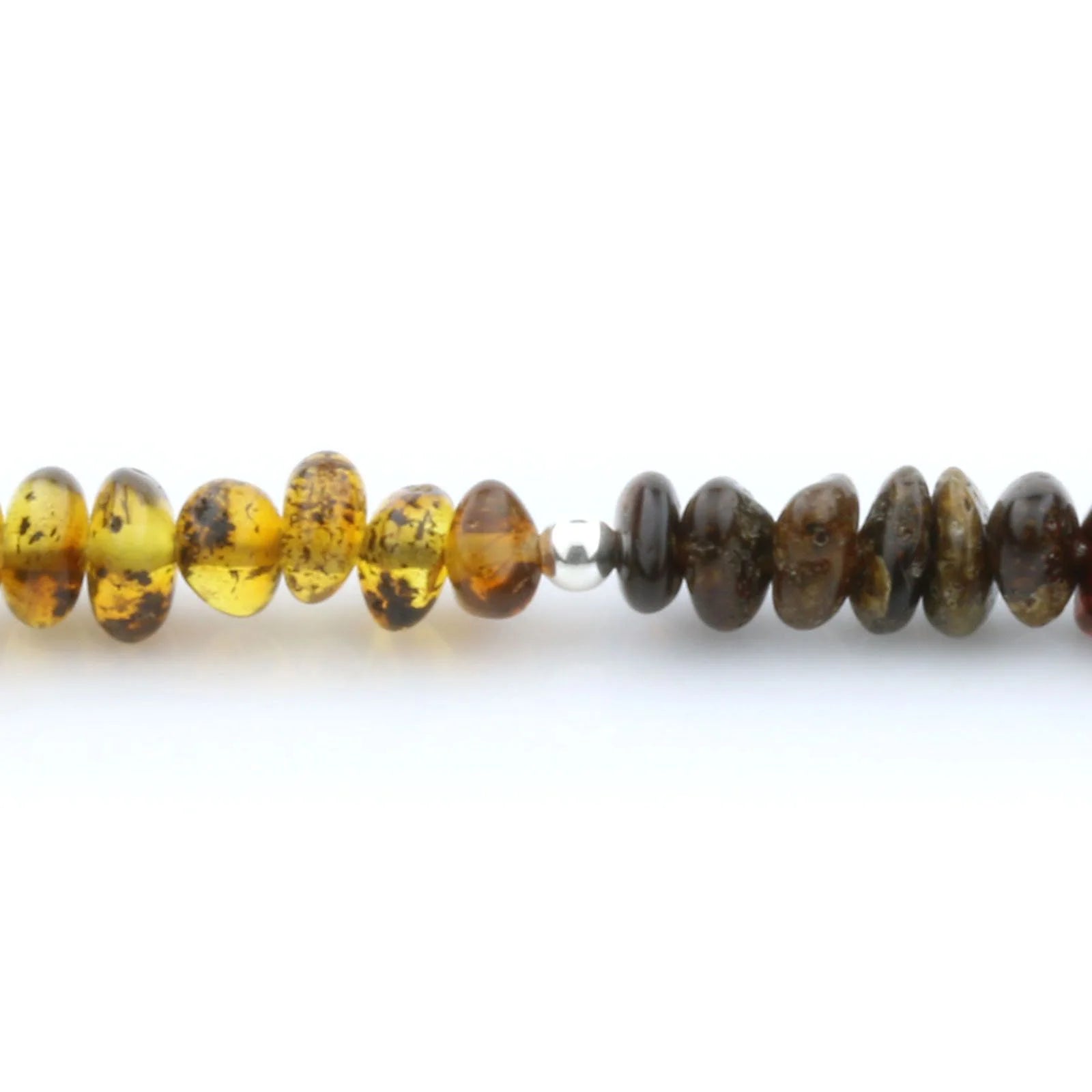ADULT BALTIC AMBER 925 STERLING SILVER NECKLACE. SPT35