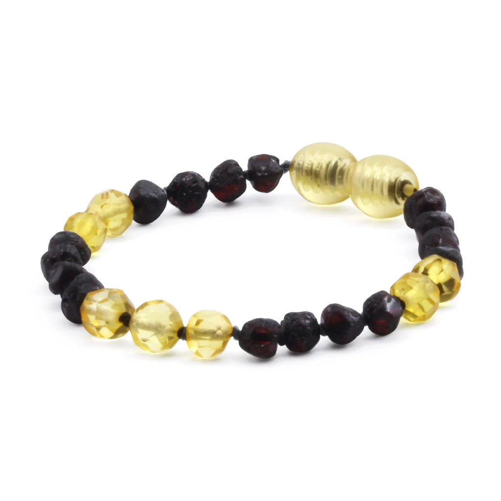 BALTIC AMBER TEETHING BRACELET. LIMITED EDITION. LE386