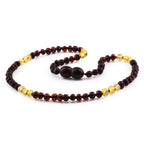 BALTIC AMBER TEETHING NECKLACE. LIMITED EDITION. XLE4