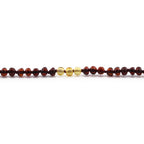 BALTIC AMBER TEETHING NECKLACE. LIMITED EDITION. XLE4