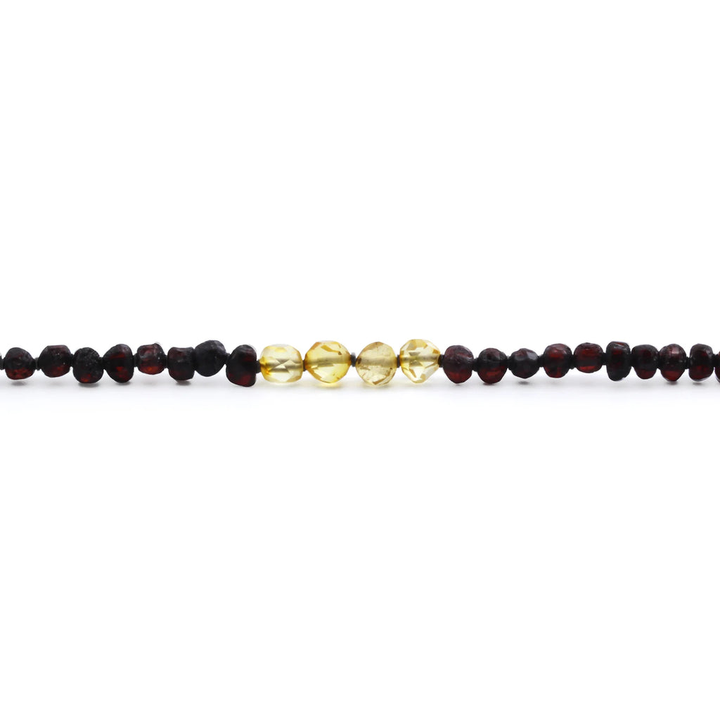 BALTIC AMBER TEETHING BRACELET. LIMITED EDITION. LE386