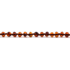 Baltic Amber Teething Necklace. Baroque Cognac 5mm - BA8