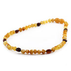 BALTIC AMBER TEETHING NECKLACE. LIMITED EDITION. XLE2