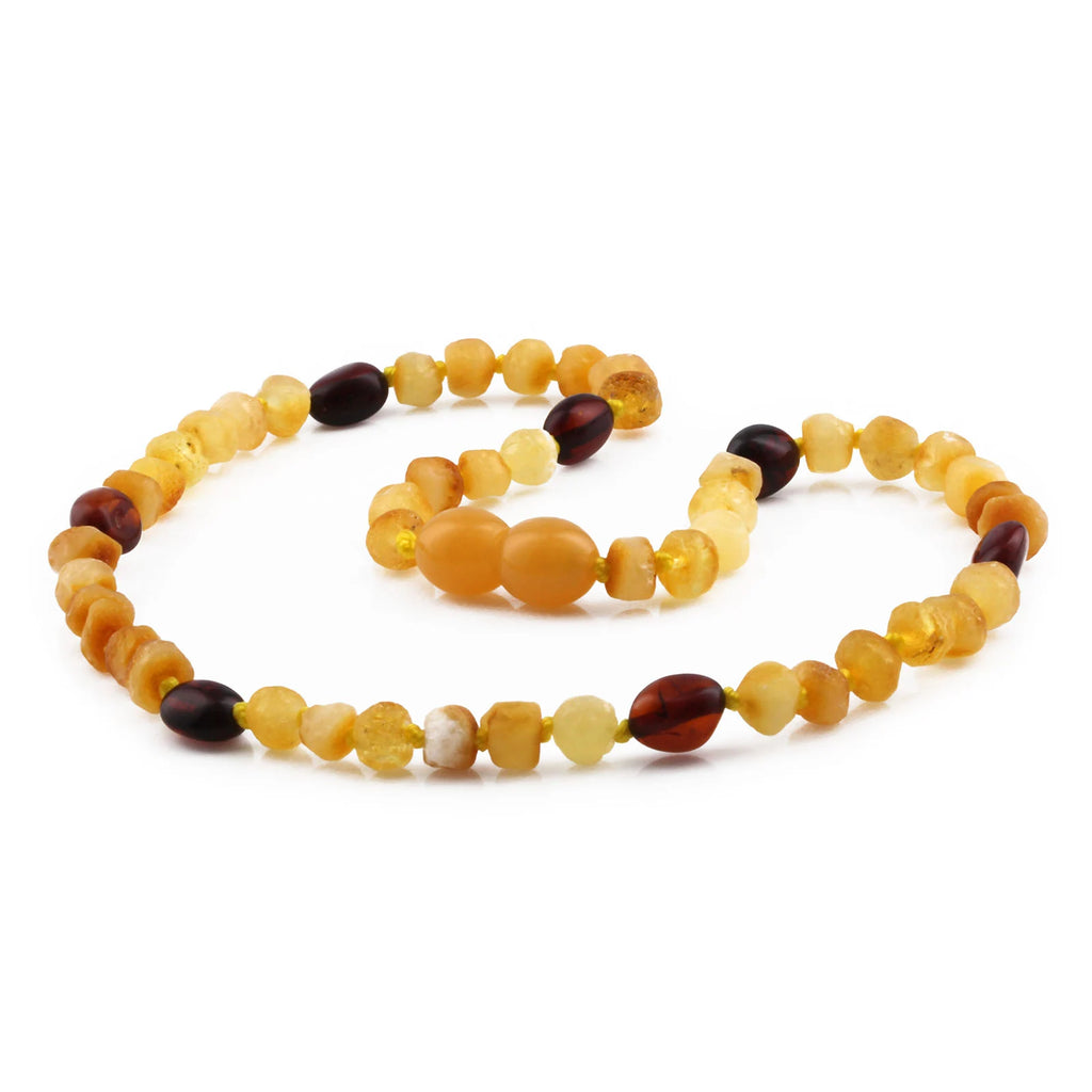 BALTIC AMBER TEETHING NECKLACE. LIMITED EDITION. XLE2