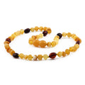 BALTIC AMBER TEETHING NECKLACE. LIMITED EDITION. XLE2