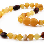 BALTIC AMBER TEETHING NECKLACE. LIMITED EDITION. XLE2