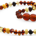 BALTIC AMBER TEETHING NECKLACE. LIMITED EDITION. LE392