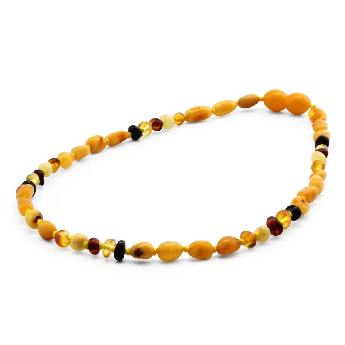 BALTIC AMBER TEETHING NECKLACE. LIMITED EDITION. LE396