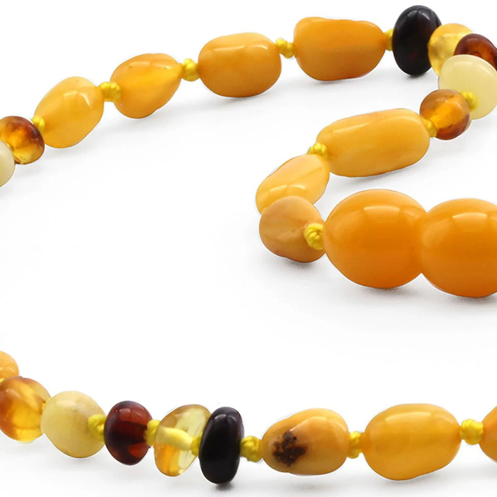 BALTIC AMBER TEETHING NECKLACE. LIMITED EDITION. LE396