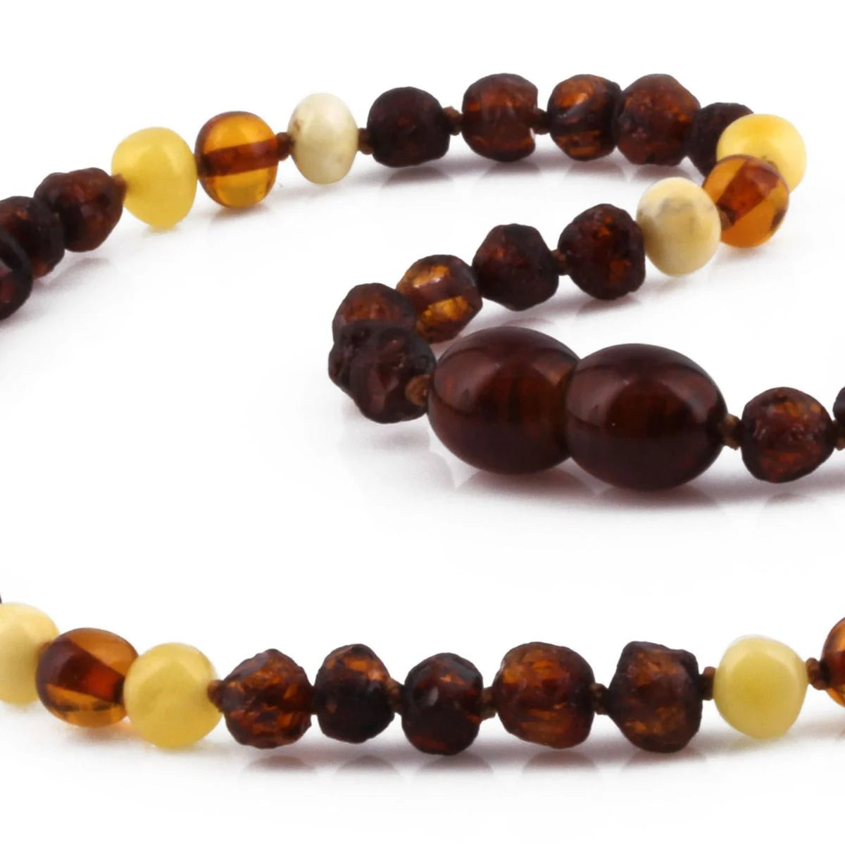 BALTIC AMBER TEETHING NECKLACE. LIMITED EDITION. CE141